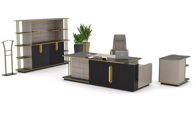 Empire Model Yönetici Masaları Ofis Mobilyaları